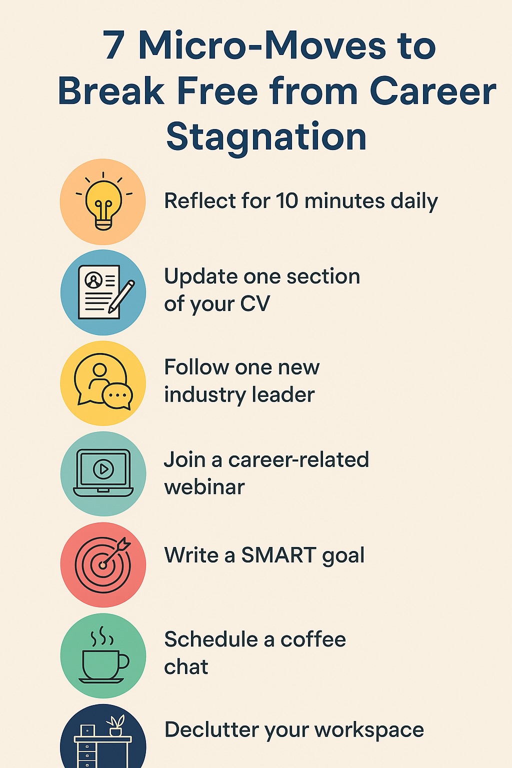 7 Micro-Moves to Break Free from Career Stagnation