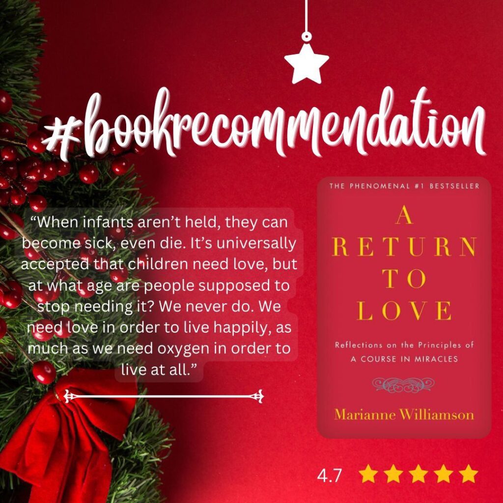 A-Return-to-Love-Book-recommendation