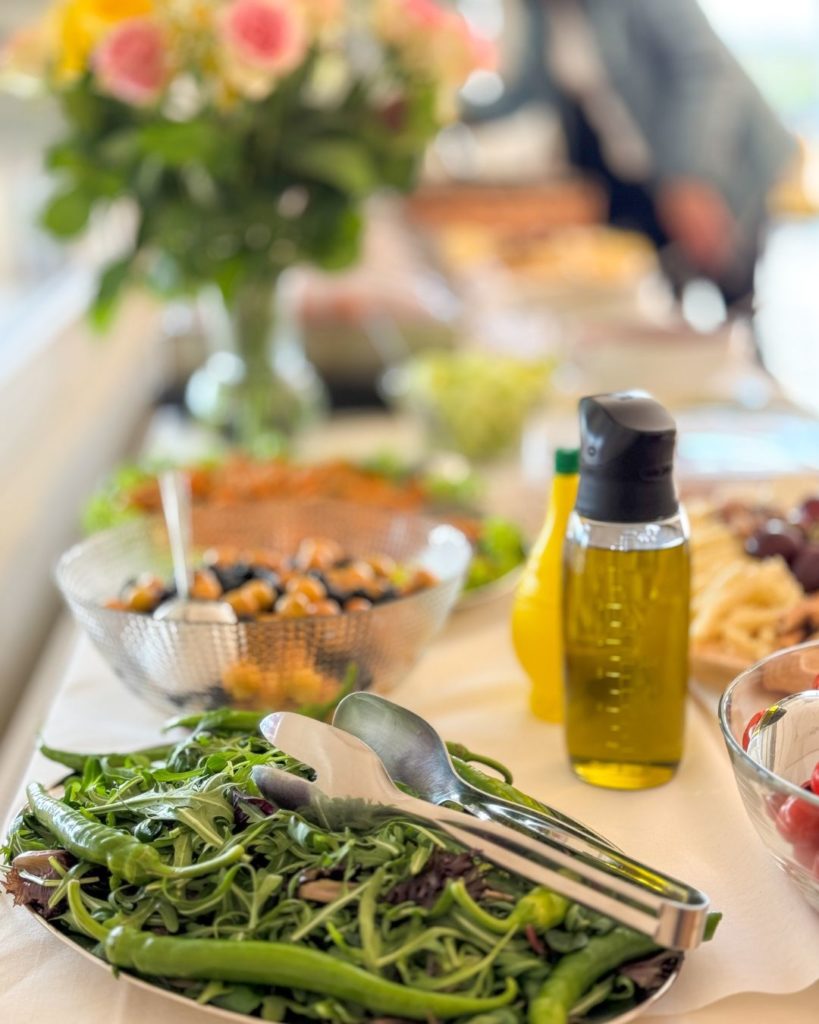 breakfast table