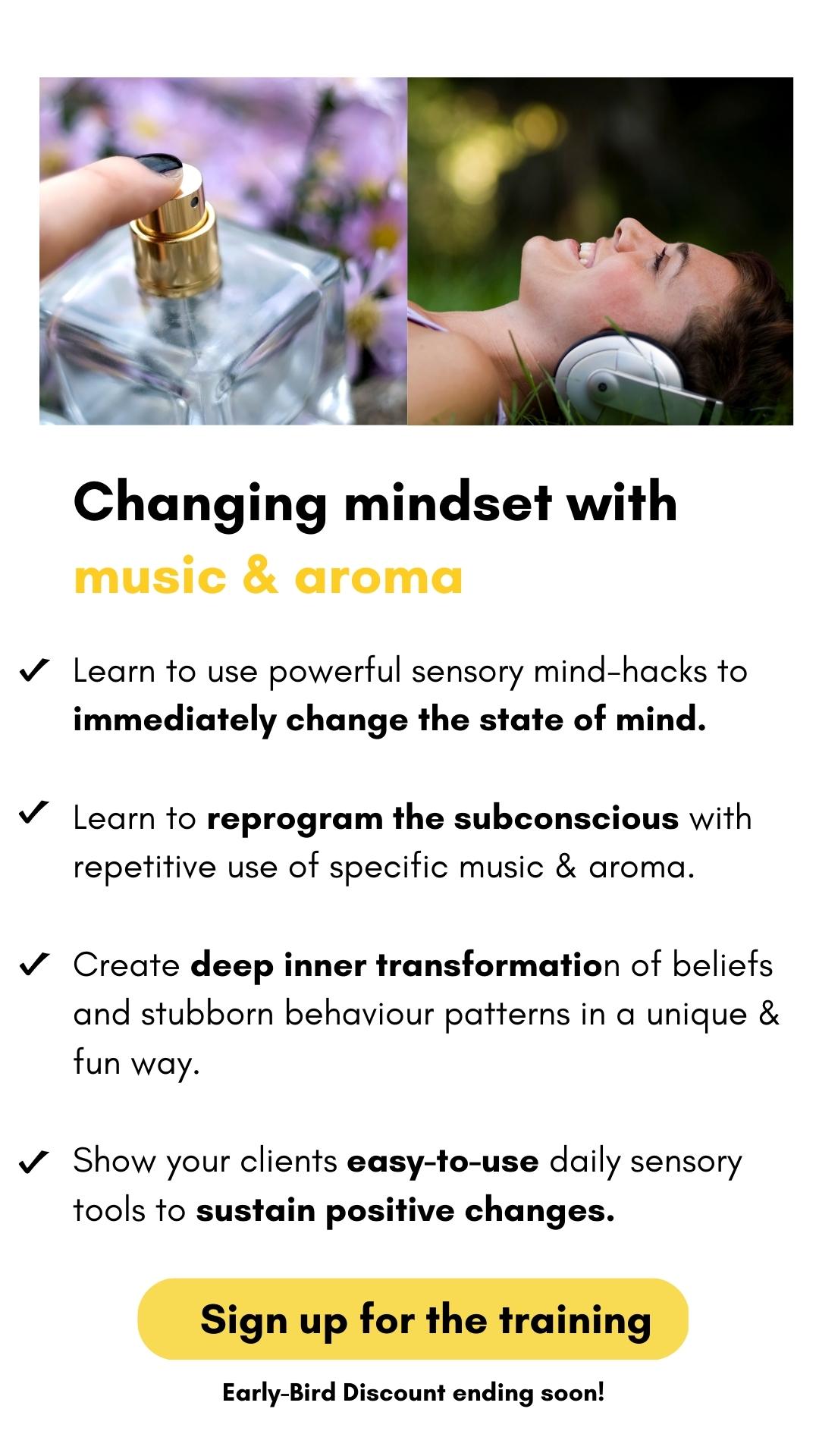 changing mindset with aroma