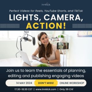 online workshop editing videos