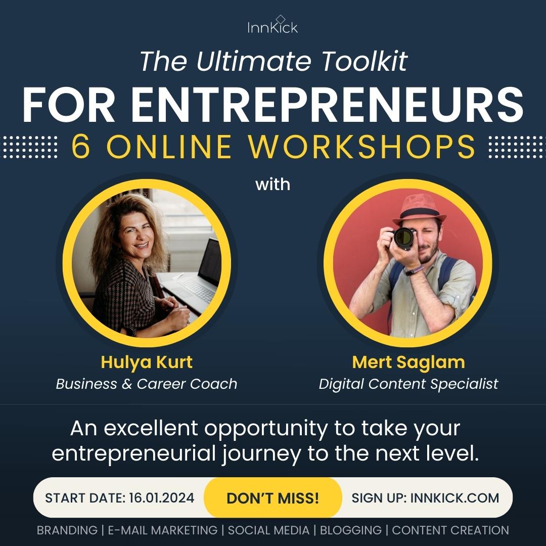 The Ultimate Toolkit for Entrepreneurs: 6 Workshops